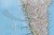 Indie 1:5 625 000. Arkusz, mapa ścienna wydawnictwa National Geographic. Fragment 5