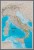 Włochy 1:1 765 000. Mapa w ramie drewnianej wydawnictwa National Geographic
