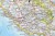 Włochy 1:1 765 000. Mapa w wersji do wpinania wydawnictwa National Geographic. Fragment 3
