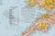 Wielka Brytania i Irlandia 1:1 687 000. Mapa w wersji magnetycznej wydawnictwa National Geographic. Fragment 3