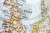 Europa 1:5 419 000. Mapa ścienna polityczna. Laminat matowy. Wydawnictwo: National Geographic. Fragment 6