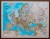 Europa 1:8 399 000. Mapa polityczna w ramie drewnianej. Wydawnictwo: National Geographic