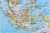 Świat 1:31 854 000. Arkusz, mapa ścienna polityczna wydawnictwa National Geographic. Fragment 4