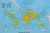 Świat 1:31 854 000. Arkusz, mapa ścienna polityczna wydawnictwa National Geographic. Fragment 7