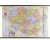 Polska 1:1 000 000. Mapa ścienna administracyjna. Drewniane półwałki
