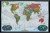 Świat 1:29 802 000. Mapa polityczna, ozdobna Decorator w ramie drewnianej. Wydawnictwo: National Geographic