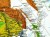 Świat 1:29 802 000. Mapa polityczna, ozdobna Decorator. Wersja do wpinania. Wydawnictwo: National Geographic. Fragment 2