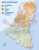 Beneluks 1:400 000. Holandia, Belgia, Luksemburg. Mapa ścienna kodowa. Wersja STRONG