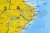 Ameryka Południowa 1:8 150 000. Dwustronna mapa ścienna. Polityczna i fizyczna. Strona polityczna - fragment 4