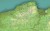 Polska 1:750 000. Mapa ścienna fizyczna z efektem 3D. Fragment 1