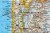Ameryka Południowa. Mapa polityczna w ramie drewnianej. Wydawnictwo: National Geographic. Fragment 8