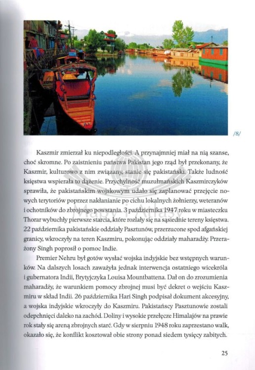 Wielki Szlak Himalajski. Indie, Pakistan, Bhutan. Autor: Bartosz Malinowski. Książka wydawnictwa Bezdroża. Przykładowa strona 1