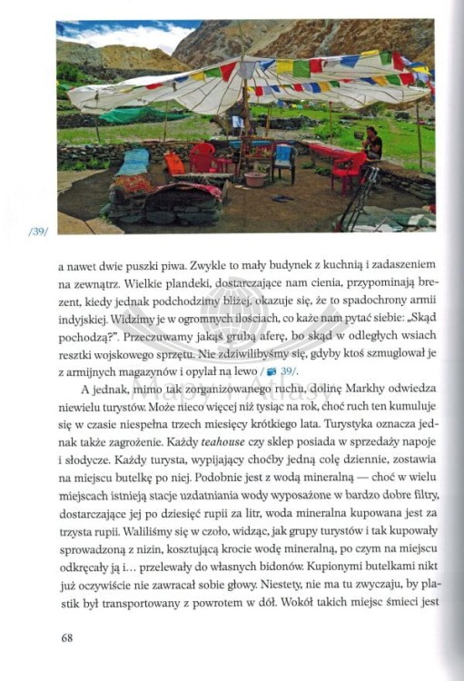 Wielki Szlak Himalajski. Indie, Pakistan, Bhutan. Autor: Bartosz Malinowski. Książka wydawnictwa Bezdroża. Przykładowa strona 2