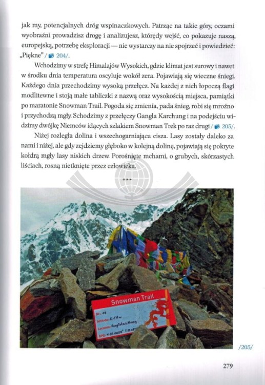 Wielki Szlak Himalajski. Indie, Pakistan, Bhutan. Autor: Bartosz Malinowski. Książka wydawnictwa Bezdroża. Przykładowa strona 3
