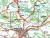 Wzgórza Trzebnickie 1:50 000. Oborniki Śląskie, Trzebnica, Prusice. Mapa turystyczna dla rowerzystów i piechurów wydawnictwa Galileos. Zasięg