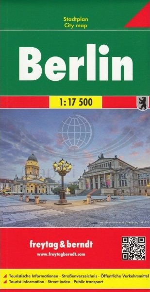 Berlin 1:17 500. Mapa / plan miasta. Freytag & Berndt
