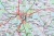 Warmia i Mazury 1:170 000. Mapa ścienna turystyczna. Fragment 2