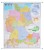 Niemcy, Austria, Szwajcaria 1:900 000. Mapa ścienna kodowa wydawnictwa Stiefel