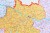 Niemcy, Austria, Szwajcaria 1:900 000. Mapa ścienna kodowa wydawnictwa Stiefel. Fragment 4