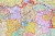 Niemcy, Austria, Szwajcaria 1:900 000. Mapa ścienna kodowa wydawnictwa Stiefel. Fragment 5