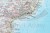 Ameryka Południowa 1:11 069 000. Arkusz, mapa ścienna polityczna wydawnictwa National Geographic. Fragment 3