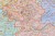 Szwajcaria 1:400 000. Arkusz, mapa ścienna kodowo-drogowa. Fragment 2