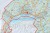 Szwajcaria 1:400 000. Arkusz, mapa ścienna kodowo-drogowa. Fragment 3