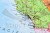 Stany Zjednoczone / USA 1:4 250 000. Mapa polityczna w wersji do wpinania. Rama alu SLIM. Fragment 3