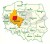 Poznań i okolice 1:50 000. Pierścień dookoła Poznania. Mapa turystyczna. wydawnictwa TopMapa. Zasięg