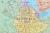 Afryka 1:8 000 000. Mapa ścienna polityczna wydawnictwa Freytag & Berndt. Fragment 1
