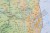 Finlandia 1:1 000 000. Mapa drogowo-fizyczna w wersji do wpinania. Rama alu SLIM. Fragment 9