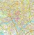 Kraków 1:20 500. Mapa ścienna / plan miasta wydawnictwa Compass. Fragment 2