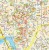 Kraków 1:20 500. Mapa ścienna / plan miasta wydawnictwa Compass. Fragment 3