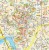 Kraków 1:20 500. Arkusz, mapa ścienna / plan miasta. Wydawnictwo: Compass. Fragment 3
