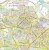 Kraków 1:20 500. Arkusz, mapa ścienna / plan miasta. Wydawnictwo: Compass. Fragment 5