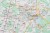 Okolice Warszawy / Warszawa i okolice. Mapa do wpinania. Rama alu SLIM. Fragment 4