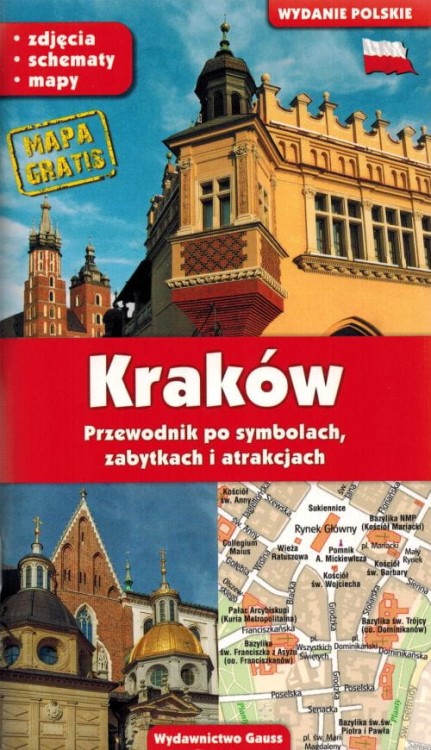 Kraków. Przewodnik wydawnictwa Gauss. Okładka