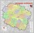 Województwo kujawsko-pomorskie 1:200 000. Mapa administracyjno-drogowa w ramie