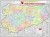 Województwo warmińsko-mazurskie 1:200 000. Mapa administracyjno-drogowa magnetyczna