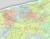 Województwo zachodniopomorskie 1:210 000. Mapa administracyjno-drogowa w ramie. Fragment 1