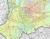 Województwo zachodniopomorskie 1:210 000. Mapa administracyjno-drogowa w ramie. Fragment 2