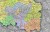Województwo mazowieckie 1:230 000. Mapa administracyjno-drogowa w ramie. Fragment 3