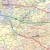 Województwo wielkopolskie 1:200 000. Mapa administracyjno-drogowa w ramie. Fragment