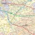 Województwo wielkopolskie 1:200 000. Mapa administracyjno-drogowa do wpinania. Fragment