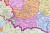 Rzeczpospolita Polska. Dwustronna mapa ścienna historyczna wydawnictwa Demart. Strona 1 - fragment 1