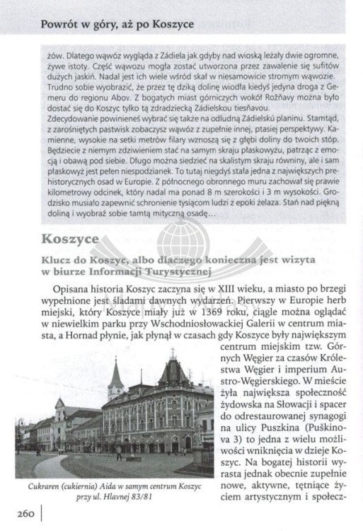 Czarowna Słowacja. Przewodnik wydawnictwa Rewasz. Przykładowa strona 4