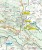 Bieszczady ,,Naj" 1:225 000. Laminowana mapa samochodowo-turystyczna wydawnictwa Compass. Fragment 3