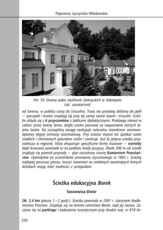 Pojezierze Łęczyńsko-Włodawskie. Przewodnik dla zaawansowanych. Przykładowa strona 3
