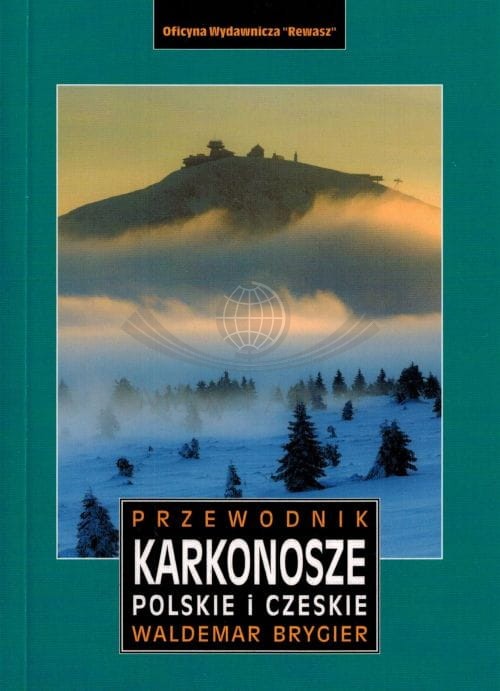Karkonosze Polskie i Czeskie. Przewodnik wydawnictwa Rewasz. Okładka