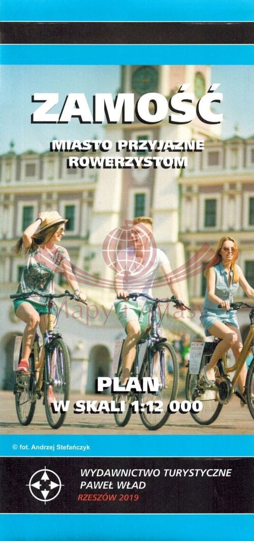 Zamość 1:12 000. Mapa / plan miasta